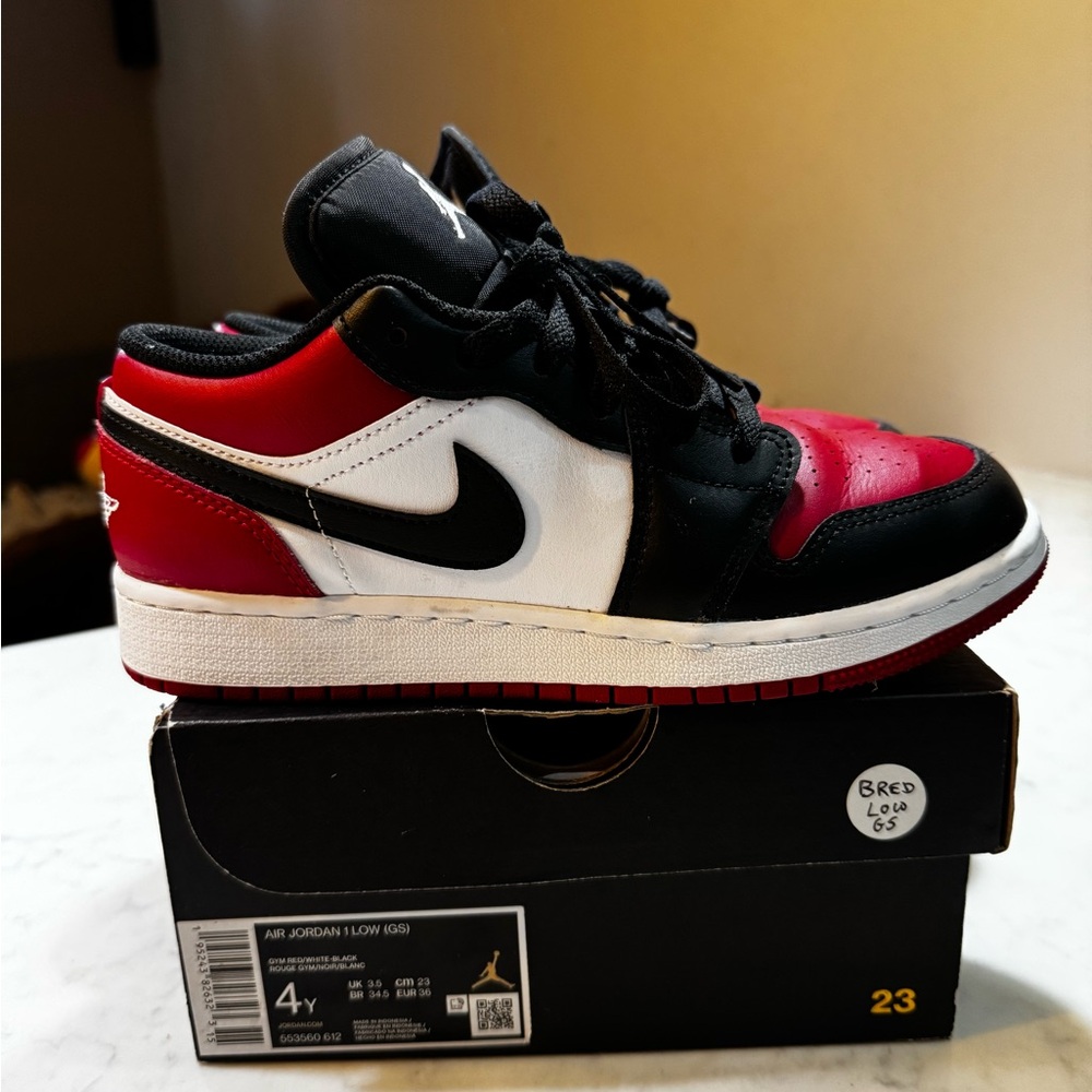 Jordan 1 bred low 4Y